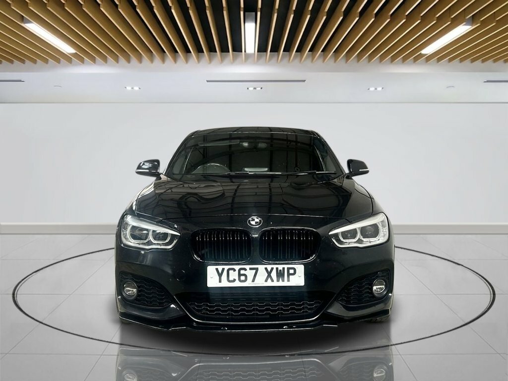 BMW 1 Series Hatchback YC67XWP Black #2