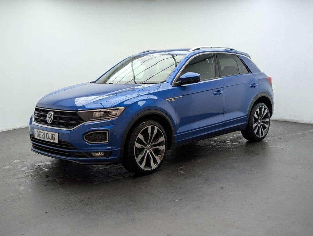 Volkswagen T-Roc 2L R-line Blue #4