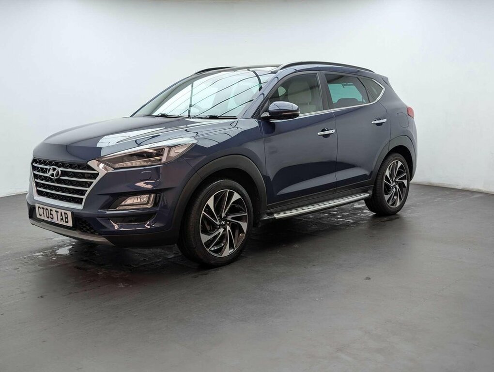 Hyundai Tucson 1.6L Premium Se Blue #4