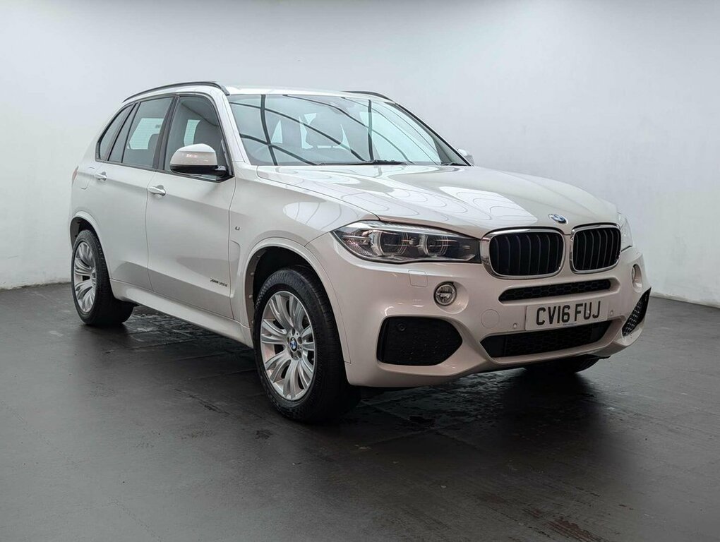 BMW X5 3L M Sport CV16FUJ White #2