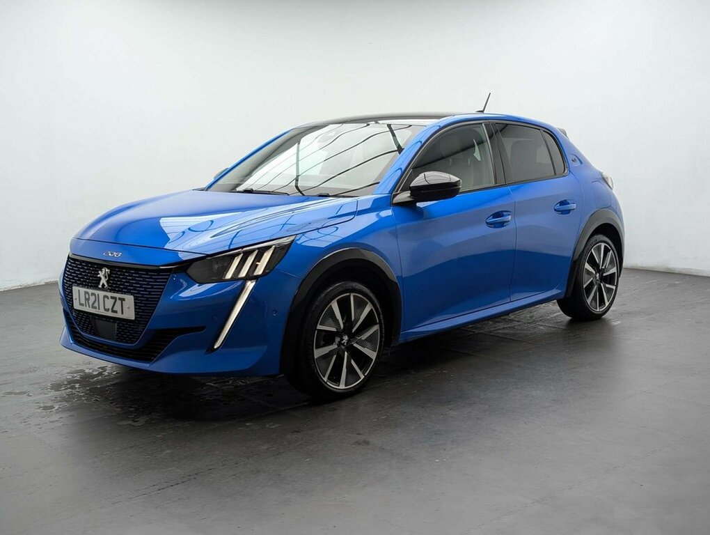 Peugeot e-208 Hatchback LR21CZT Blue #4