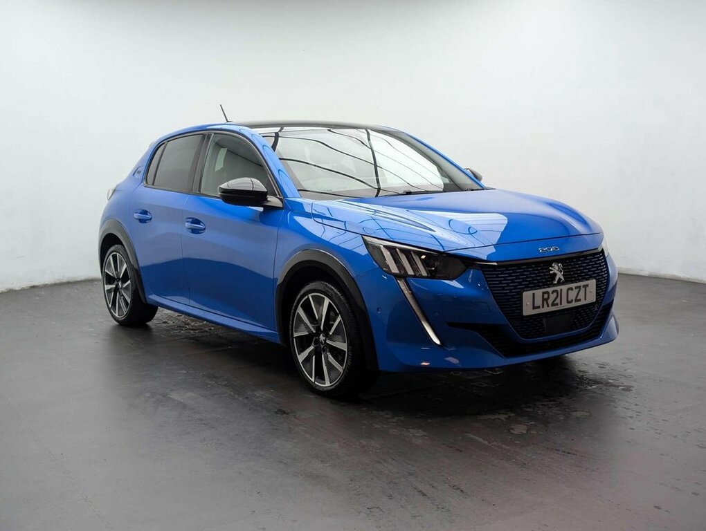 Peugeot e-208 Hatchback LR21CZT Blue #2