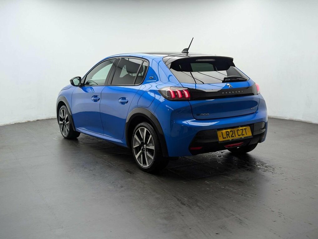 Peugeot e-208 Hatchback LR21CZT Blue #6
