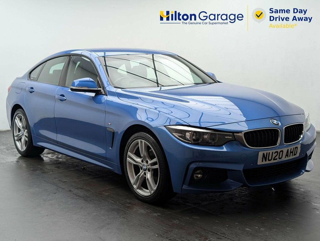 BMW 4 Series Gran Coupe 2.0 420I Xdrive Gran Coupe M Sport 4Wd Blue