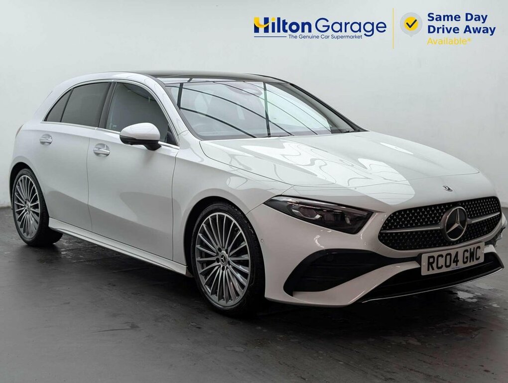 Mercedes-Benz A Class 1.3L Amg Line White