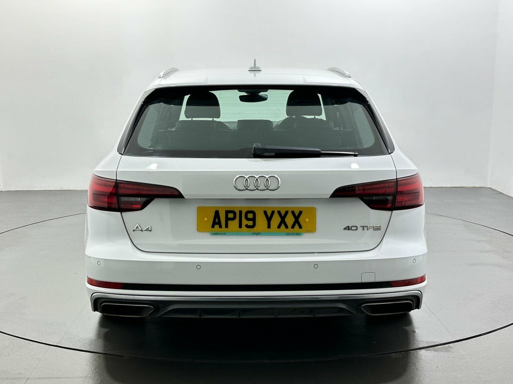 Audi A4 Avant 2L S Line White #6