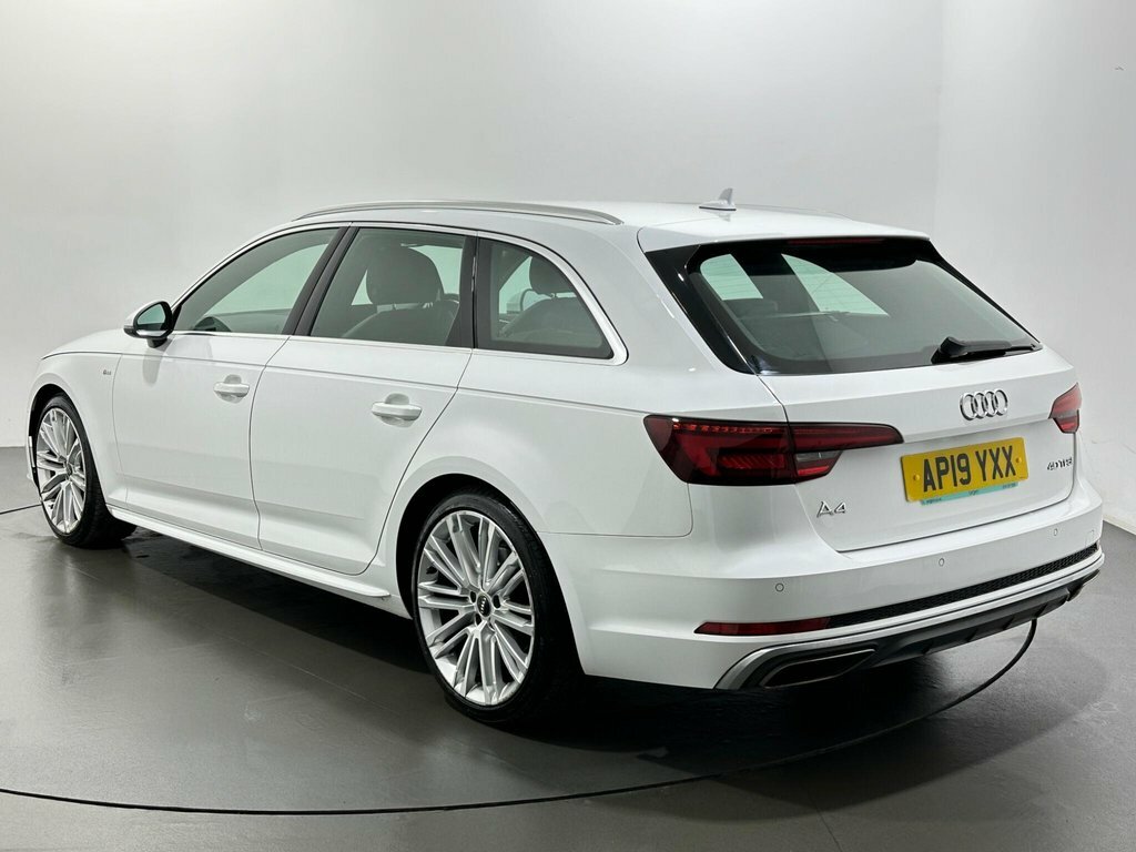 Audi A4 Avant 2L S Line White #5