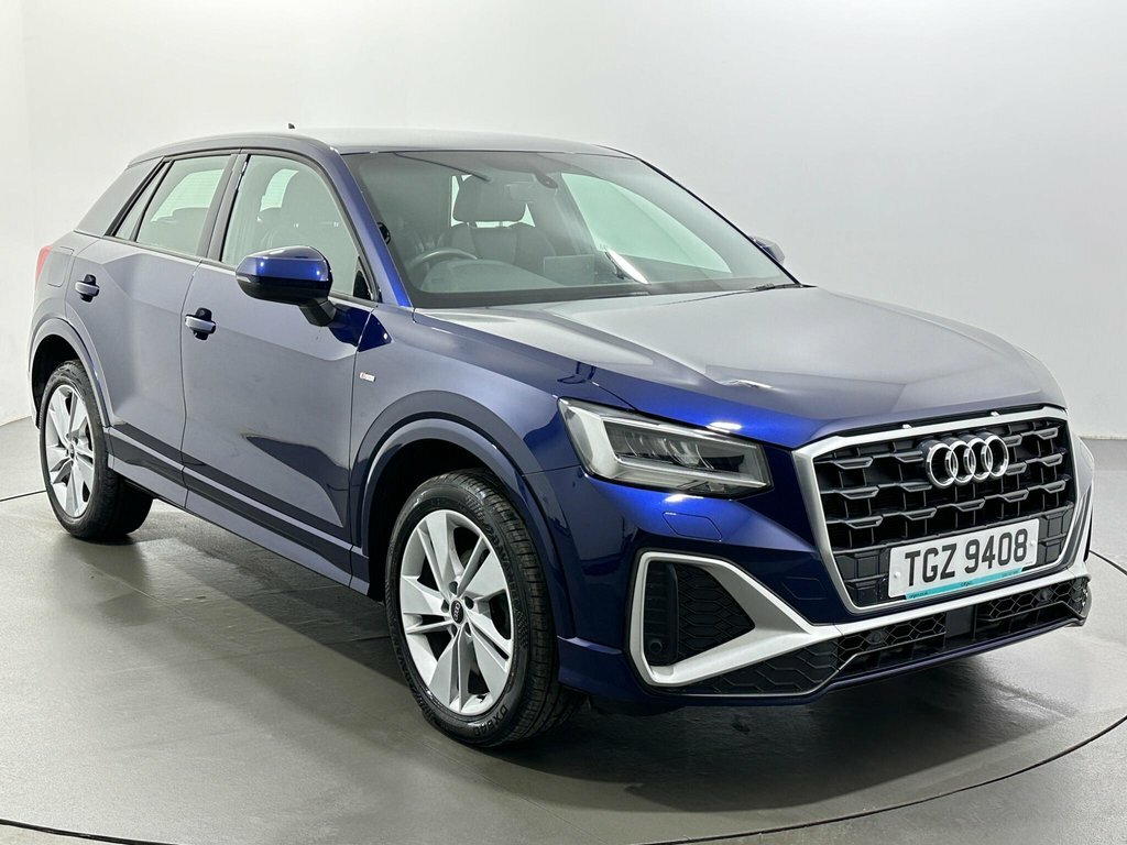 Audi Q2 1.5L S Line Blue