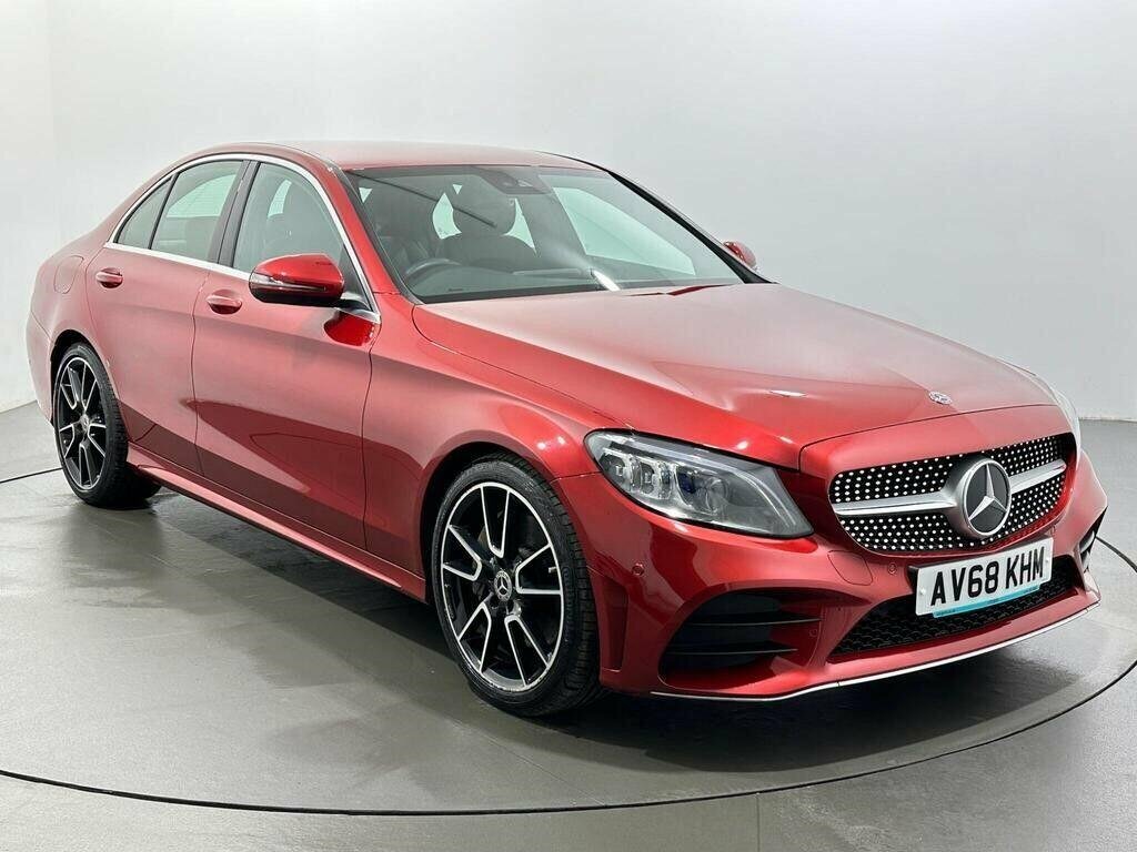 Mercedes-Benz C Class 2L Amg Line Red