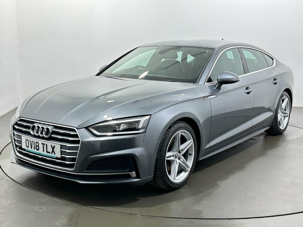 Audi A5 2L S Line OV18TLX Grey #3