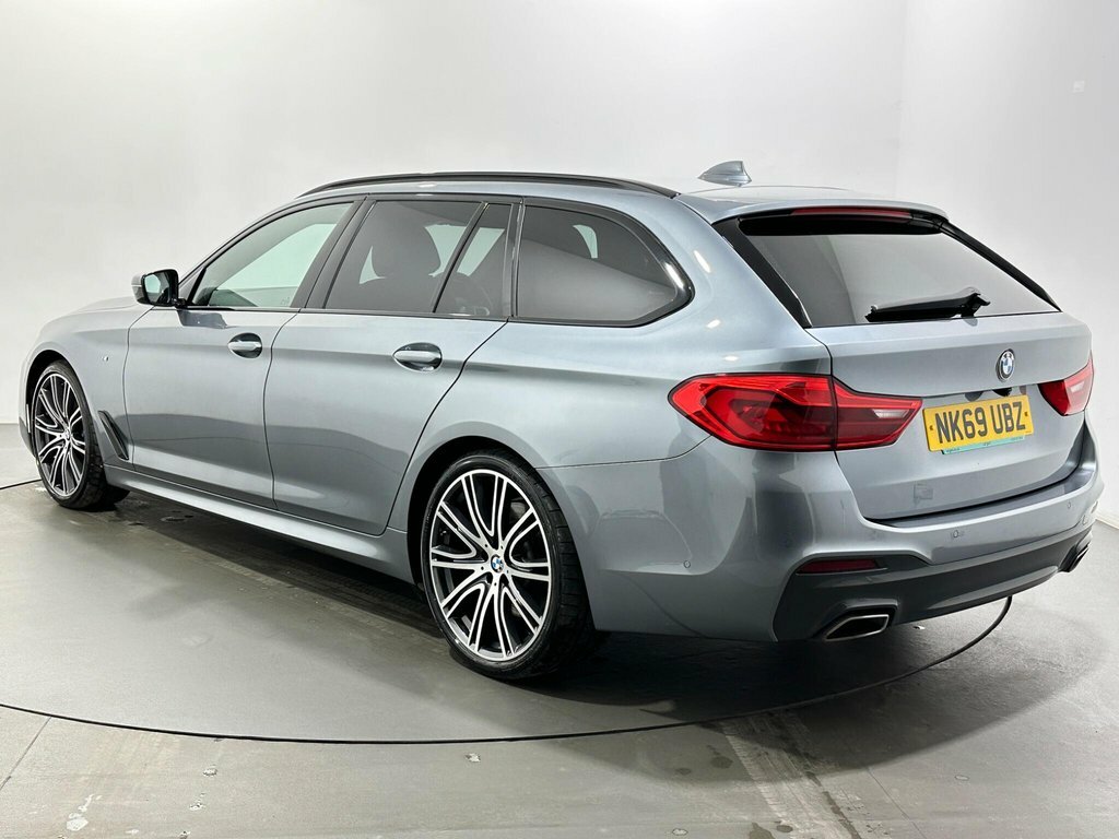 BMW 5 Series 3L M Sport NK69UBZ Blue #5