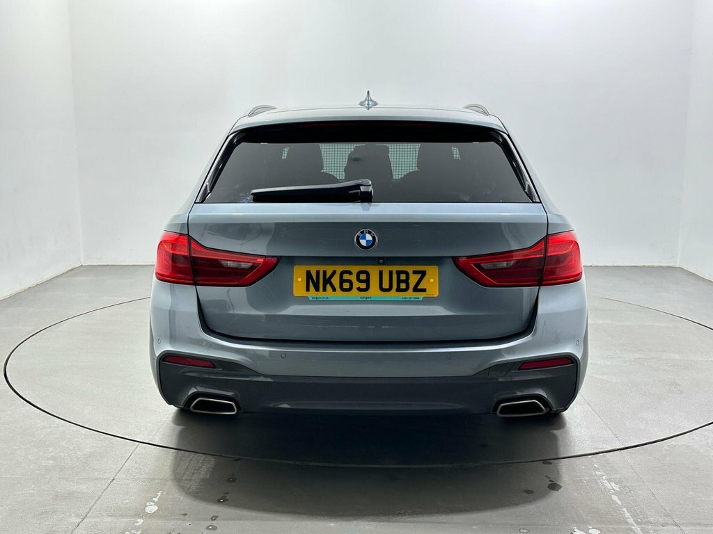 BMW 5 Series 3L M Sport NK69UBZ Blue #6