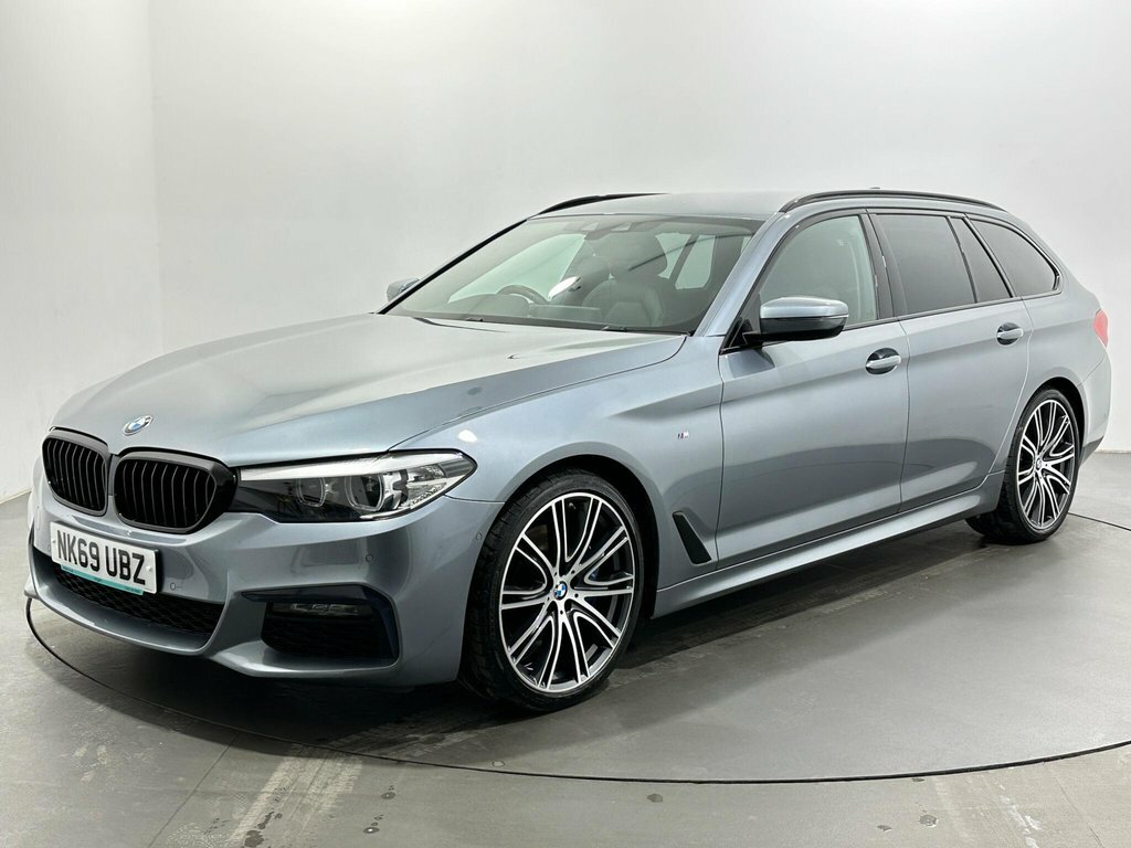 BMW 5 Series 3L M Sport NK69UBZ Blue #3