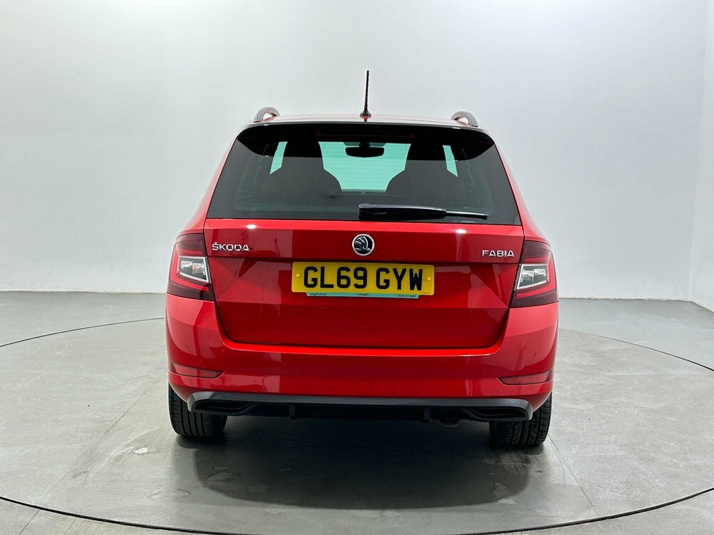 Skoda Fabia 1L Monte Carlo GL69GYW Red #6