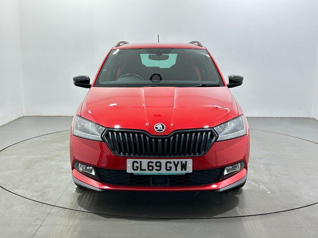 Skoda Fabia 1L Monte Carlo GL69GYW Red #2