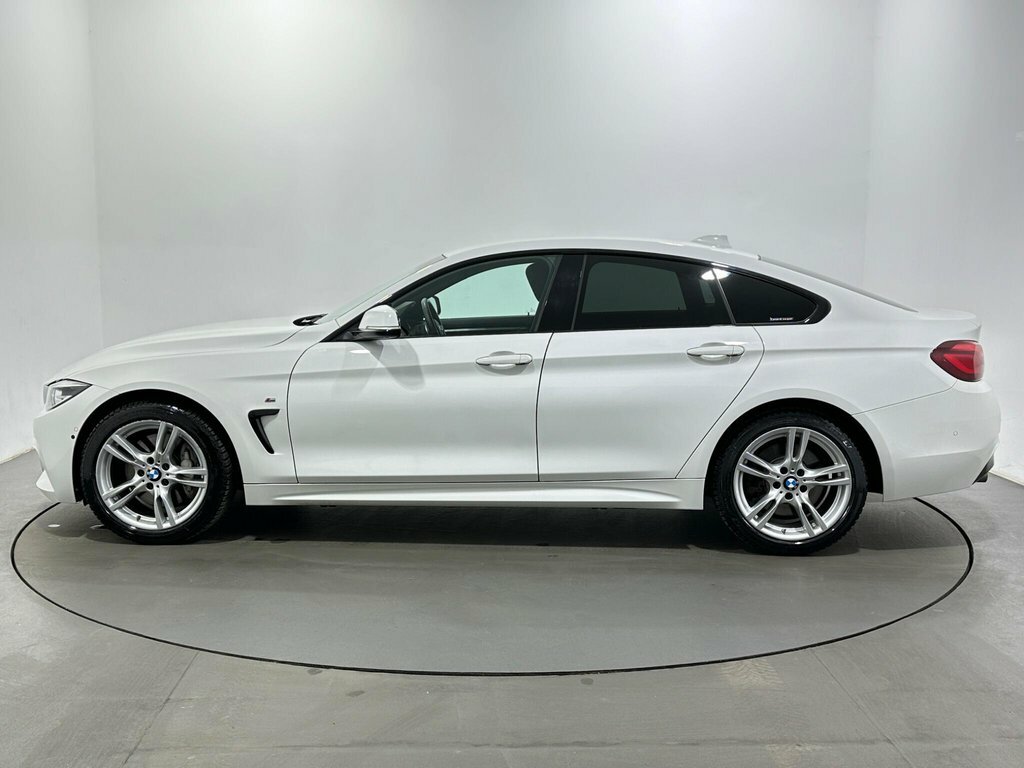 BMW 4 Series Gran Coupe 3L M Sport YB19WDM White #4