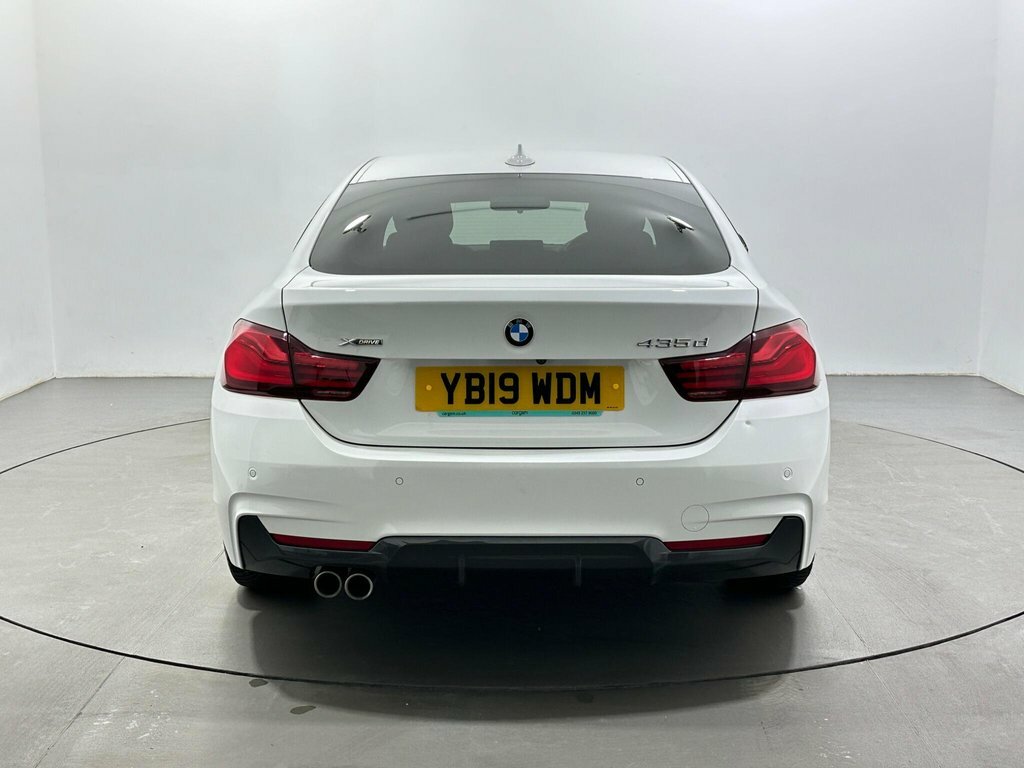 BMW 4 Series Gran Coupe 3L M Sport YB19WDM White #6