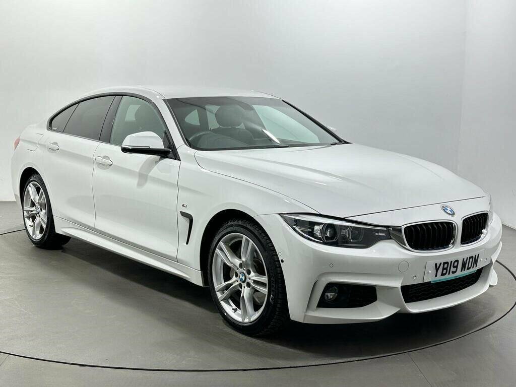 BMW 4 Series Gran Coupe 3L M Sport White