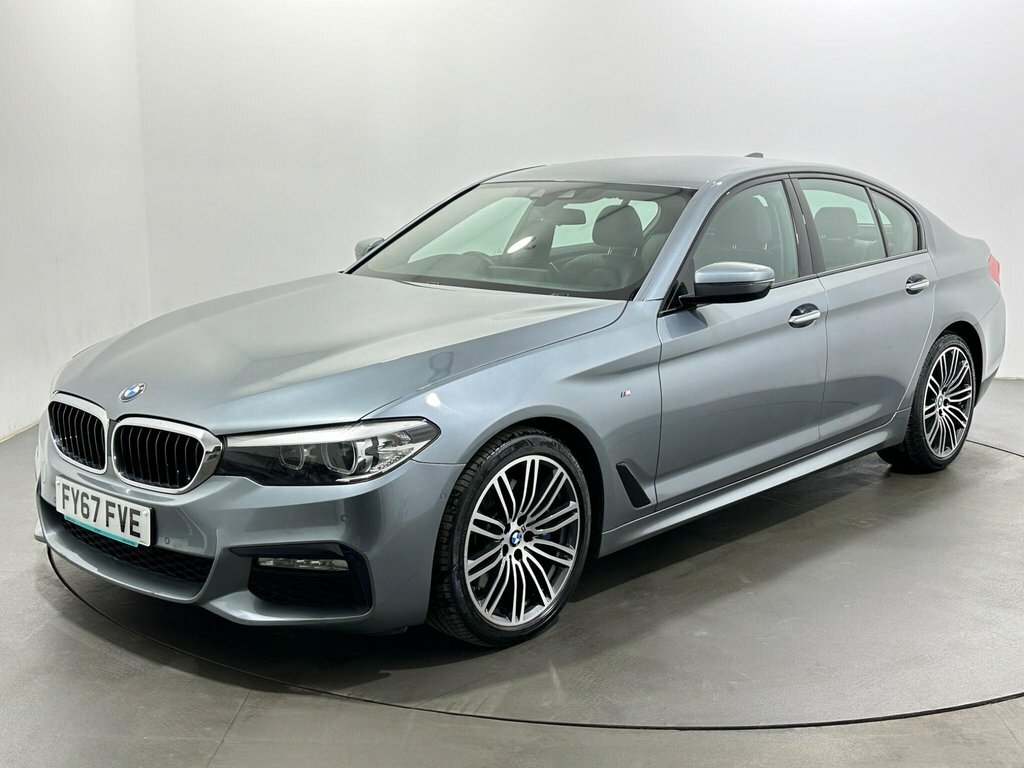 BMW 5 Series 3L M Sport FY67FVE Blue #3