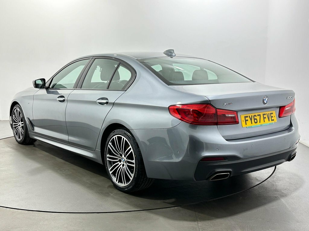 BMW 5 Series 3L M Sport FY67FVE Blue #5