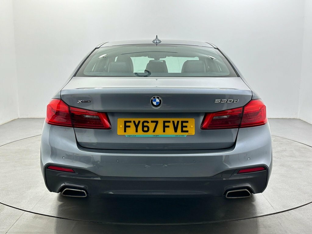 BMW 5 Series 3L M Sport FY67FVE Blue #6