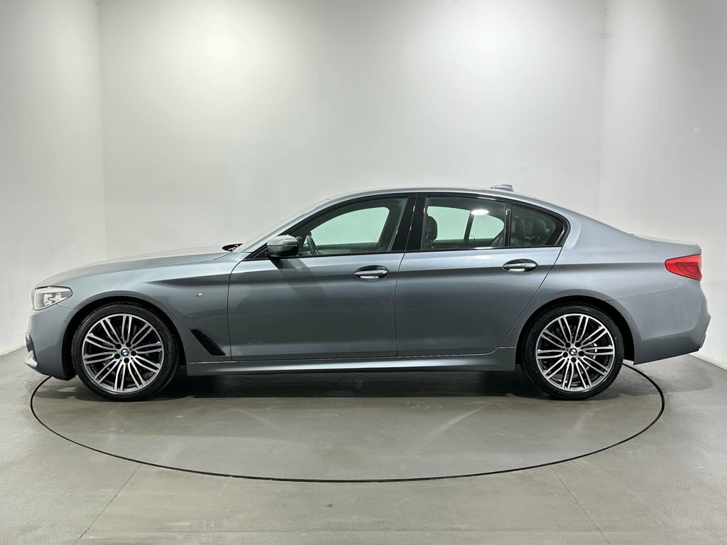 BMW 5 Series 3L M Sport FY67FVE Blue #4