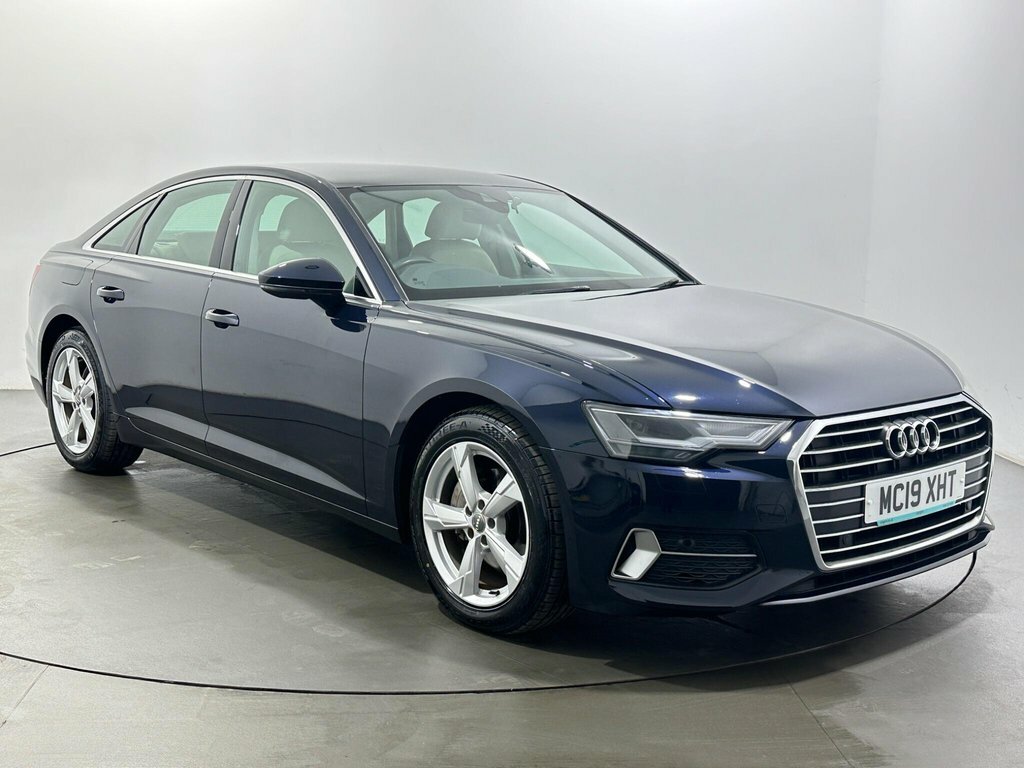 Audi A6 Saloon 2L Sport MC19XHT Blue