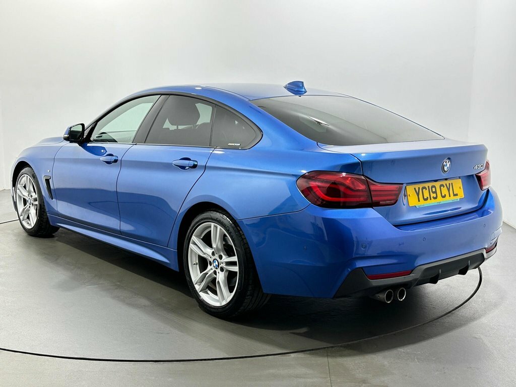 BMW 4 Series Gran Coupe 2L M Sport YC19CYL Blue #5