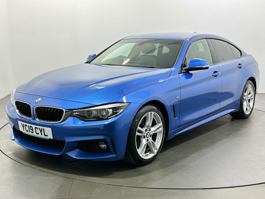 BMW 4 Series Gran Coupe 2L M Sport YC19CYL Blue #3