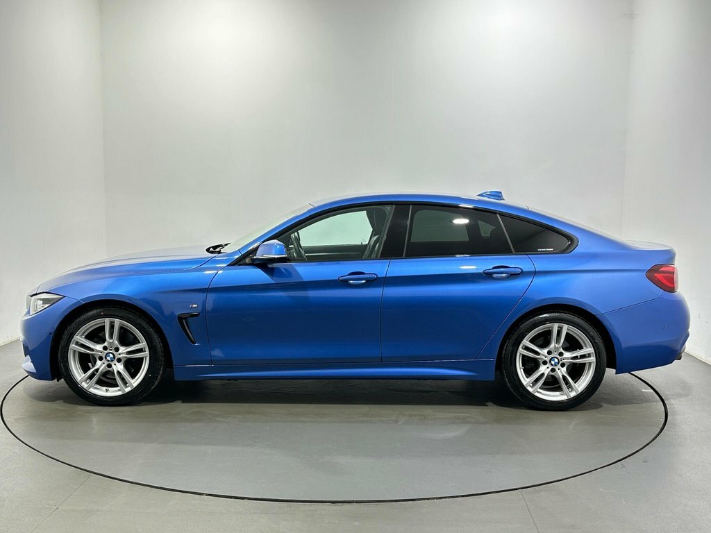 BMW 4 Series Gran Coupe 2L M Sport YC19CYL Blue #4