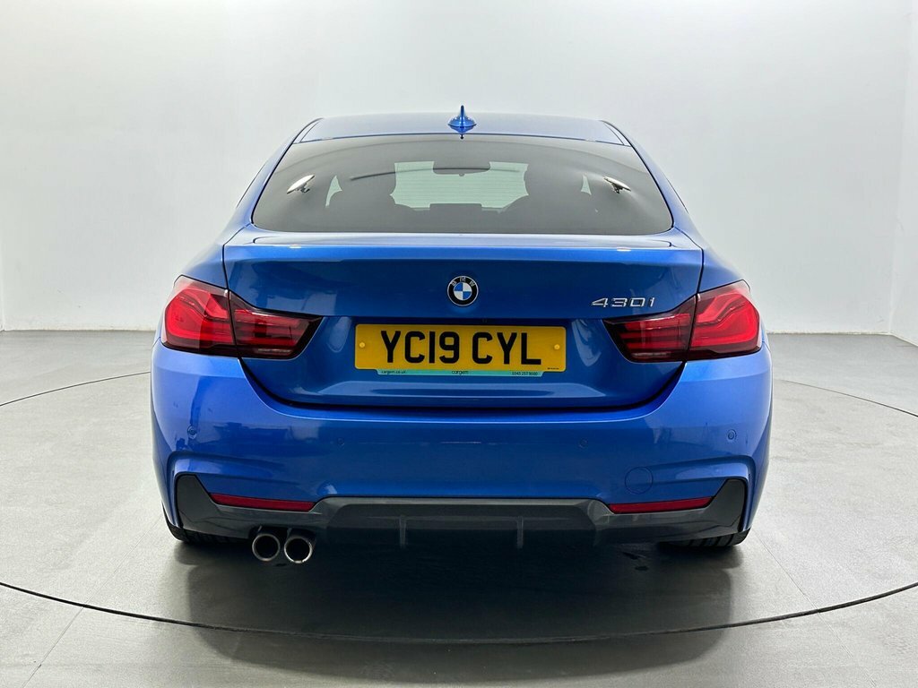 BMW 4 Series Gran Coupe 2L M Sport YC19CYL Blue #6