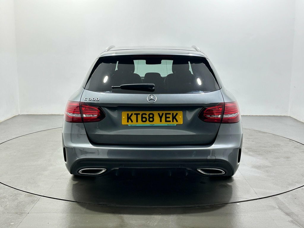 Mercedes-Benz C Class 2L Amg Line KT68YEK Grey #6