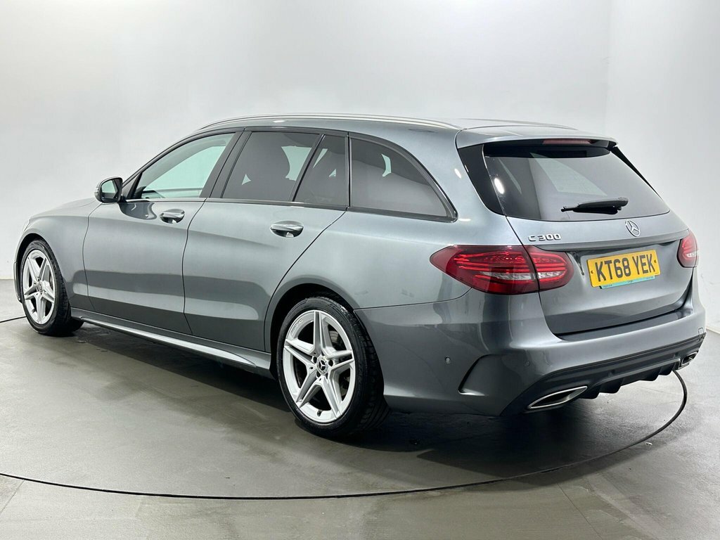 Mercedes-Benz C Class 2L Amg Line KT68YEK Grey #5
