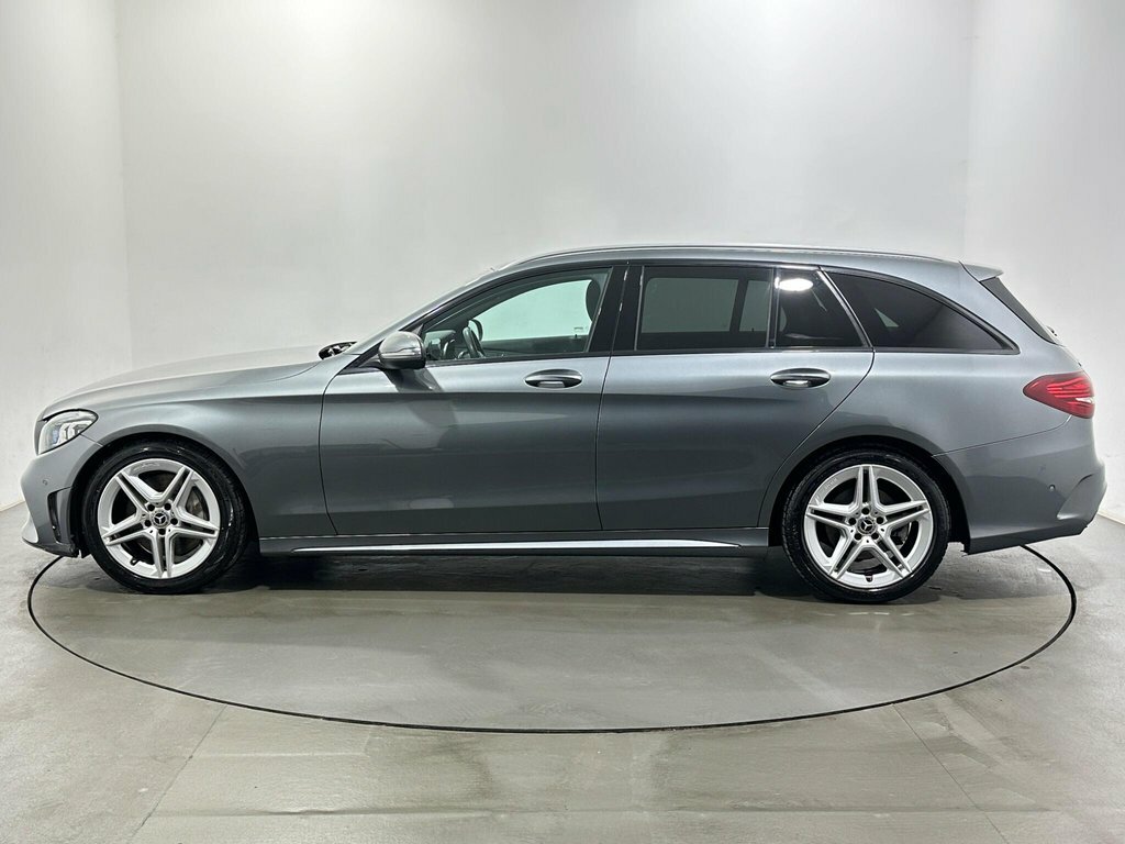 Mercedes-Benz C Class 2L Amg Line KT68YEK Grey #4