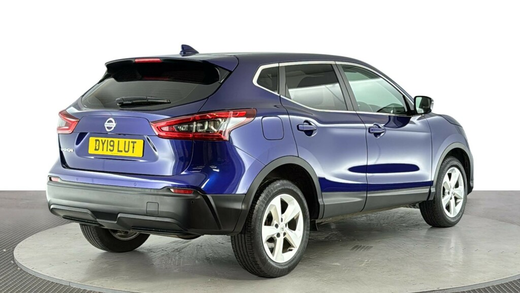 Nissan Qashqai 1.3 Dig-t Acenta Premium Suv Eur DY19LUT Blue #4