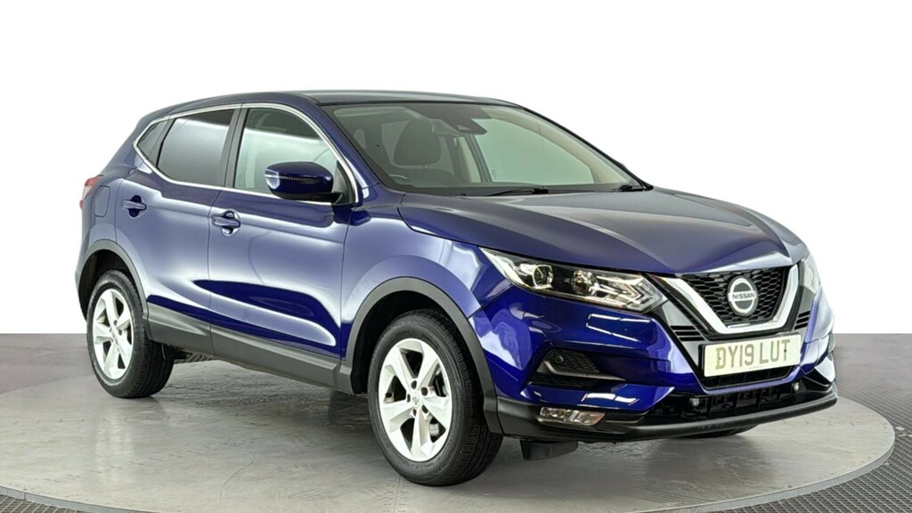 Nissan Qashqai 1.3 Dig-t Acenta Premium Suv Eur DY19LUT Blue #2