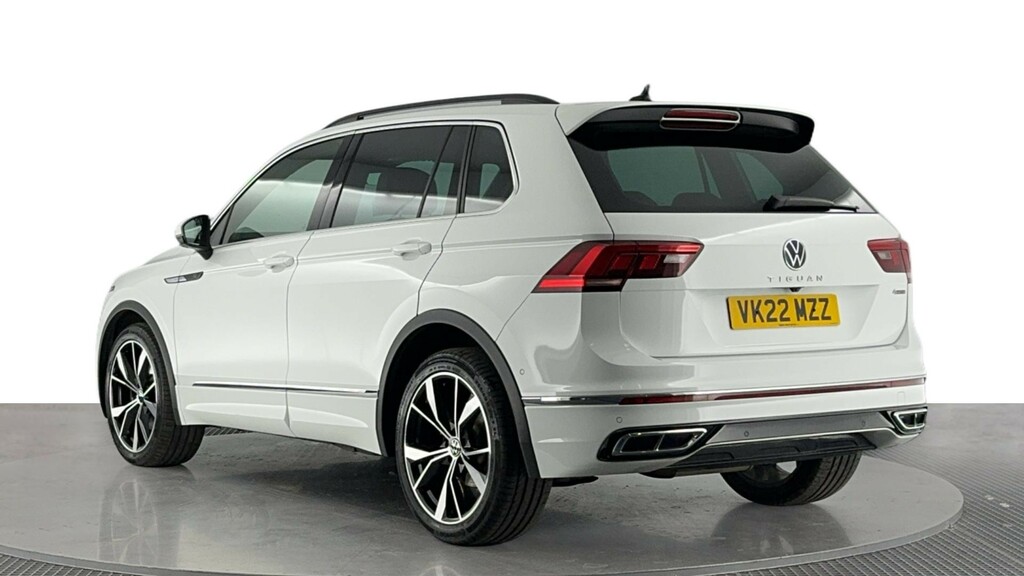 Volkswagen Tiguan 2.0 Tdi R-line Suv Dsg 4Motion Euro 6 VK22MZZ White #6