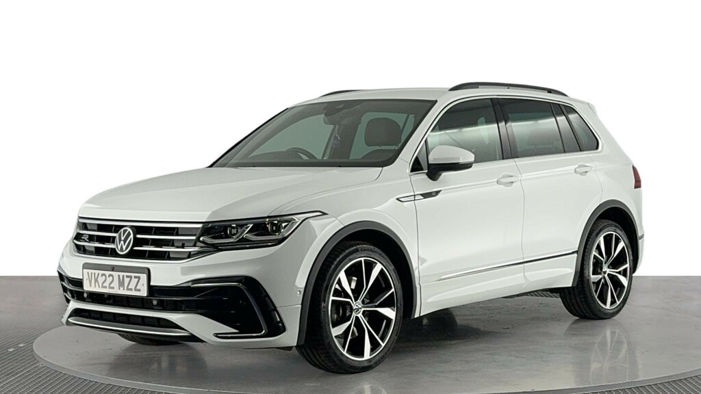Volkswagen Tiguan 2.0 Tdi R-line Suv Dsg 4Motion Euro 6 White