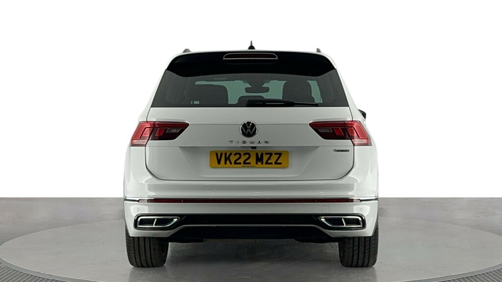 Volkswagen Tiguan 2.0 Tdi R-line Suv Dsg 4Motion Euro 6 VK22MZZ White #5