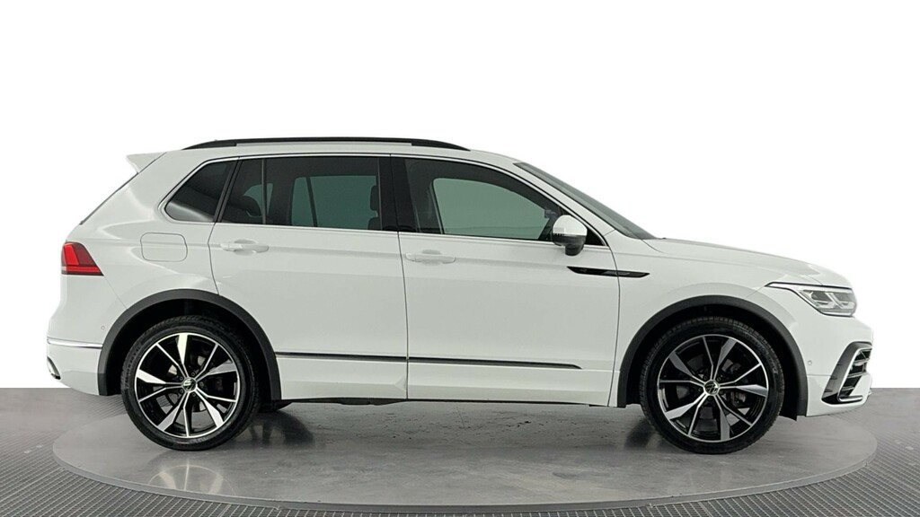 Volkswagen Tiguan 2.0 Tdi R-line Suv Dsg 4Motion Euro 6 VK22MZZ White #3
