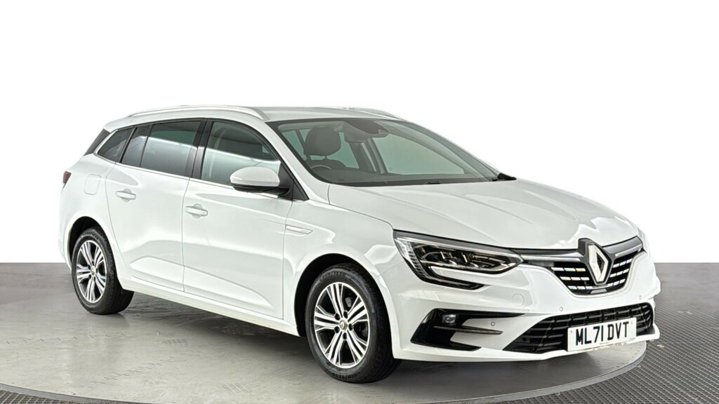 Renault Megane 1.5 Blue Dci Iconic Sport Tourer White #2