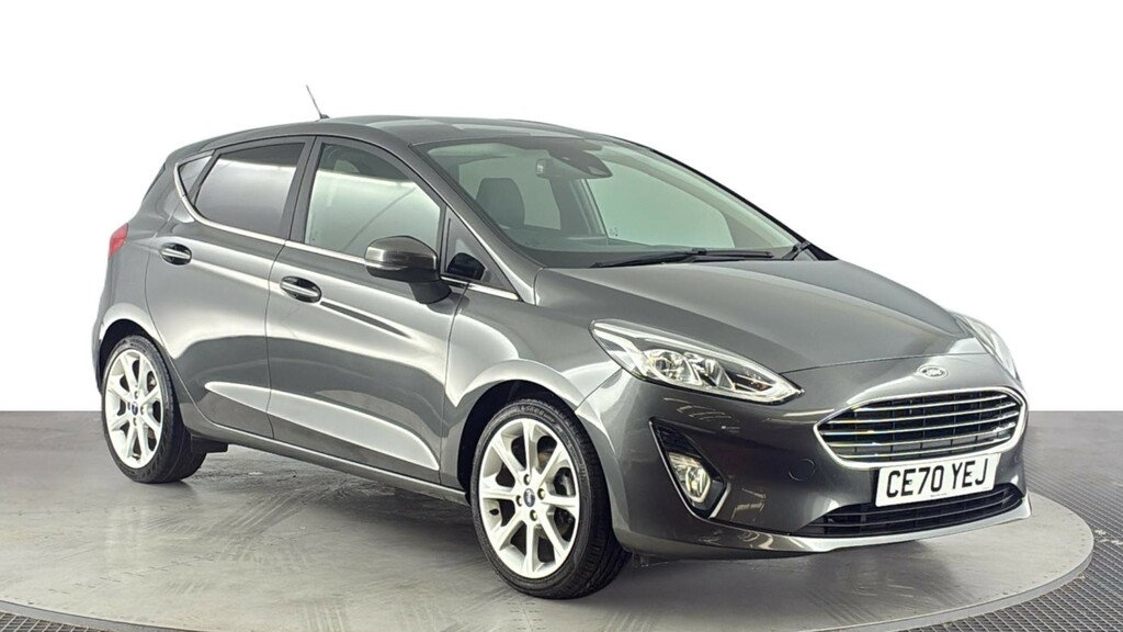 Ford Fiesta 1.0T Ecoboost Mhev Titanium X Hatchback CE70YEJ Grey #2