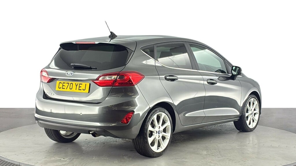 Ford Fiesta 1.0T Ecoboost Mhev Titanium X Hatchback CE70YEJ Grey #4