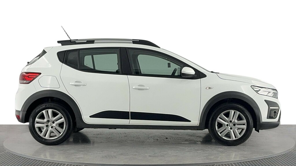 Dacia Sandero Stepway 1.0 Tce Comfort Hatchback Euro 6 DV22KRU White #3