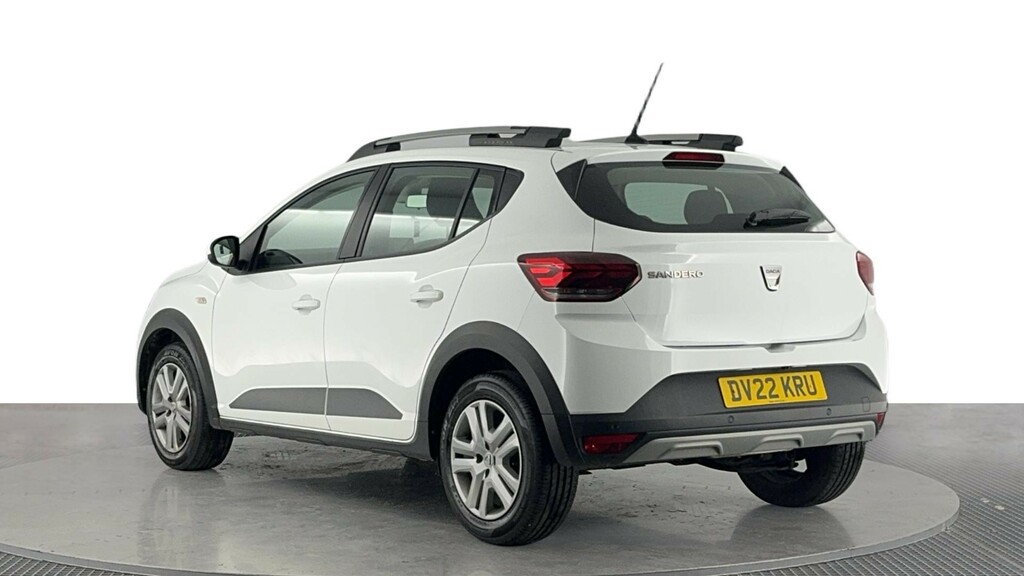 Dacia Sandero Stepway 1.0 Tce Comfort Hatchback Euro 6 DV22KRU White #6