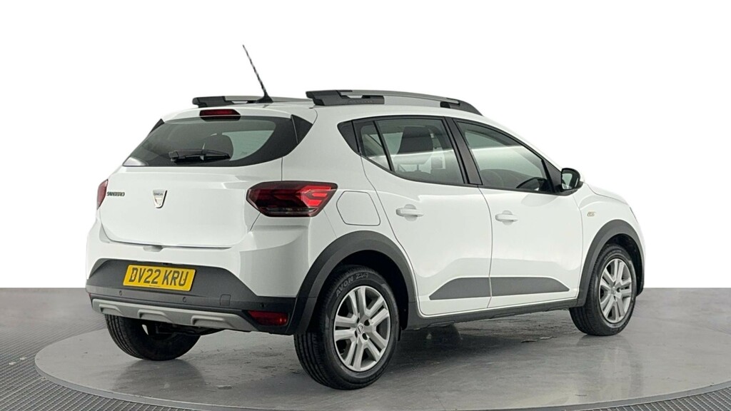 Dacia Sandero Stepway 1.0 Tce Comfort Hatchback Euro 6 DV22KRU White #4