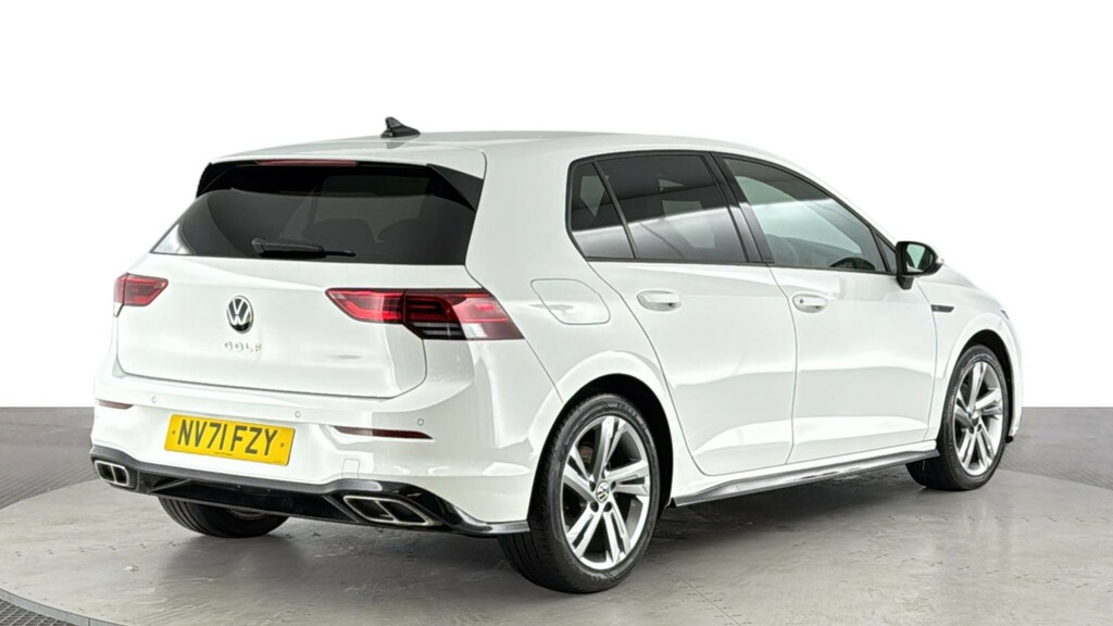 Volkswagen Golf 1.5 Tsi R-line Hatchback Euro 6 NV71FZY White #4
