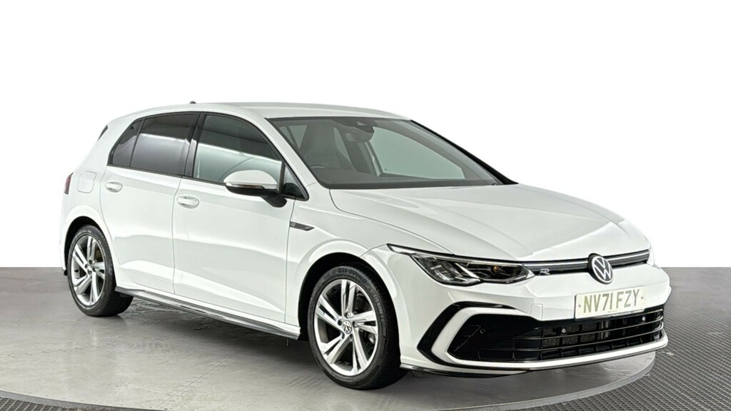Volkswagen Golf 1.5 Tsi R-line Hatchback Euro 6 NV71FZY White #2