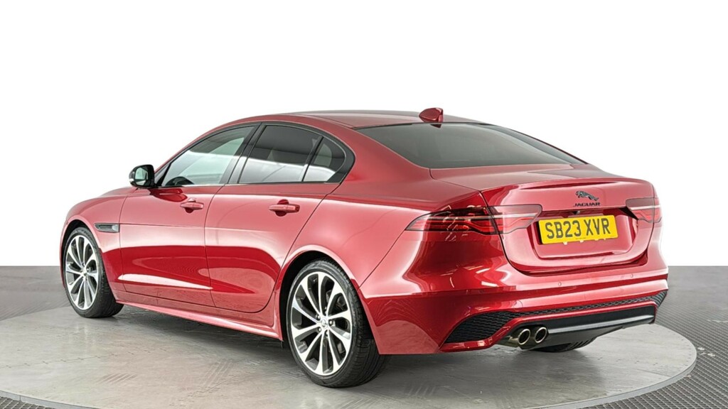 Jaguar XE 2.0 D200 Mhev R-dynamic Se Black Saloon Red #6