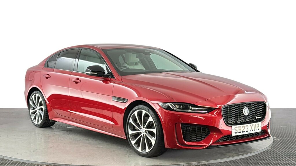 Jaguar XE 2.0 D200 Mhev R-dynamic Se Black Saloon Red #2
